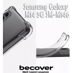 Чехол накладка TPU BeCover Anti-Shock для Samsung M14 5G SM-M146 Clear (709086)