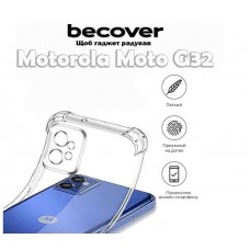 Чехол накладка TPU BeCover Anti-Shock для Motorola Moto G32 Clear (709316)