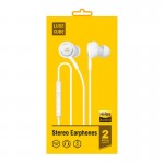 Наушники гарнитура вакуумные проводные Luxe Cube HiRez Audio White (7775557575655)