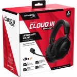 Наушники гарнитура накладные Wireless HyperX Cloud III Black (77Z45AA)