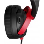 Наушники гарнитура накладные Bluetooth HyperX Cloud Mini Wireless Black/Red (7G8F1AA)