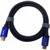 Кабель ATcom HDMI-HDMI V 2.1 (M/M) Real 8K 48Gbps 10m Black/ синий (88810)