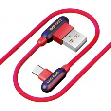 Кабель Luxe Cube Game USB-Type-C 90 QG 3.0 1m Red (8886668686136)