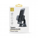 Автодержатель Luxe Cube Универсальный Black (8886668686211)