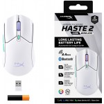 Мышь Wireless HyperX Pulsefire Haste 2 Core White (8R2E7AA)