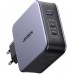 Сетевое зарядное устройство Ugreen CD289 GaN PD 140W 2Type-C 1USB 5A Gray + cable Type-C 1.5m (90549)