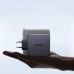 Сетевое зарядное устройство Ugreen CD289 GaN PD 140W 2Type-C 1USB 5A Gray + cable Type-C 1.5m (90549)