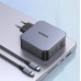 Сетевое зарядное устройство Ugreen CD289 GaN PD 140W 2Type-C 1USB 5A Gray + cable Type-C 1.5m (90549)