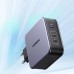 Сетевое зарядное устройство Ugreen CD289 GaN PD 140W 2Type-C 1USB 5A Gray + cable Type-C 1.5m (90549)