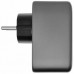 Сетевое зарядное устройство Ugreen CD314 2USB 1Type-C PD 30W 3A Outlet Extender Black (90613)