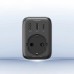 Сетевое зарядное устройство Ugreen CD314 2USB 1Type-C PD 30W 3A Outlet Extender Black (90613)