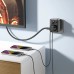 Сетевое зарядное устройство Ugreen CD314 2USB 1Type-C PD 30W 3A Outlet Extender Black (90613)