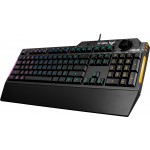 Клавиатура Asus TUF Gaming K1 USB Black UKR (90MP01X0-BKMA00)