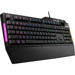 Клавиатура Asus TUF Gaming K1 USB Black UKR (90MP01X0-BKMA00)