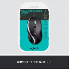 Мышь Logitech Advanced Corded M500s Black (910-005784)