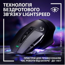 Мышь Wireless Logitech G502 X Lightspeed Black (910-006180)