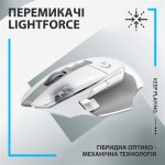 Мышь Wireless Logitech G502 X Lightspeed White (910-006189)