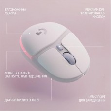 Мышь Wireless Logitech G705 White (910-006367)