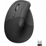 Мышь Wireless Logitech Lift Left Vertical Ergonomic (910-006495) Graphite USB
