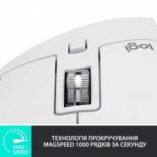 Мышь Bluetooth Logitech MX Master 3S Pale Grey (910-006560)