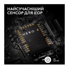 Мышь Wireless Logitech G Pro X Superlight 2 Black (910-006630)