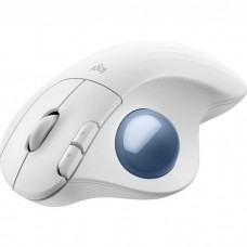 Мышь Wireless Logitech Ergo M575S Off-White + Blue Ball (910-007030)