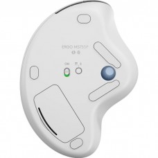 Мышь Wireless Logitech Ergo M575S Off-White + Blue Ball (910-007030)