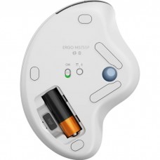 Мышь Wireless Logitech Ergo M575S Off-White + Blue Ball (910-007030)