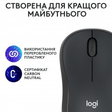 Мышь Wireless Logitech M240 Silent Charcoal (910-007119)