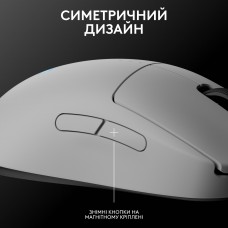 Мышь Wireless Logitech G Pro 2 Lightspeed White (910-007302)