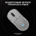 Мышь Wireless Logitech G Pro 2 Lightspeed White (910-007302)