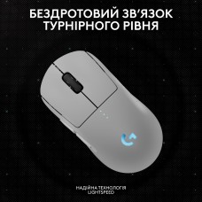 Мышь Wireless Logitech G Pro 2 Lightspeed White (910-007302)