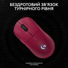 Мышь Wireless Logitech G Pro 2 Lightspeed Pink (910-007309)