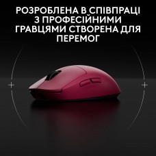 Мышь Wireless Logitech G Pro 2 Lightspeed Pink (910-007309)