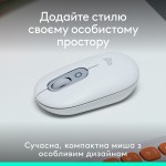 Мышь Wireless Logitech Pop Mouse with Emoji Off-White (910-007411)