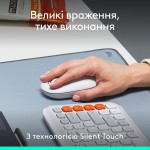 Мышь Wireless Logitech Pop Mouse with Emoji Off-White (910-007411)