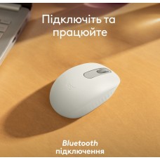 Мышь Wireless Logitech M196 Off White (910-007460)