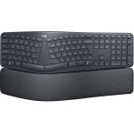 Клавиатура Wireless Logitech Ergo K860 Bluetooth/Wireless UA Black (920-010108)