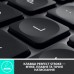 Клавиатура Wireless Logitech MX Keys Advanced for Business Illuminated UA Graphite (920-010251)