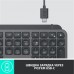 Клавиатура Wireless Logitech MX Keys Advanced for Business Illuminated UA Graphite (920-010251)