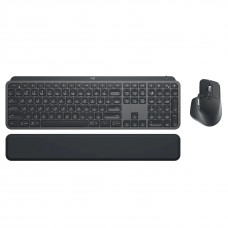 Комплект клавиатура + мышь Wireless Logitech MX Keys Combo for Business Graphite US (920-010933)