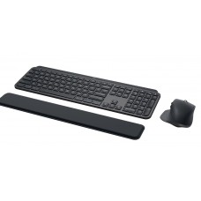 Комплект клавиатура + мышь Wireless Logitech MX Keys Combo for Business Graphite US (920-010933)