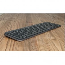 Комплект клавиатура + мышь Wireless Logitech MX Keys Combo for Business Graphite US (920-010933)