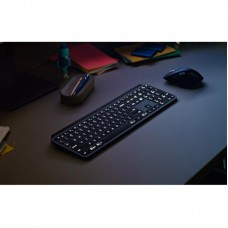 Комплект клавиатура + мышь Wireless Logitech MX Keys Combo for Business Graphite US (920-010933)