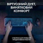 Комплект клавиатура + мышь Wireless Logitech MX Keys S Combo Graphite (920-011614)
