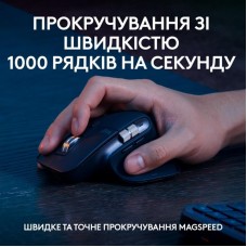 Комплект клавиатура + мышь Wireless Logitech MX Keys S Combo Graphite (920-011614)