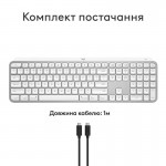 Клавиатура Wireless Logitech MX Keys S for Mac Pale Grey (920-011638)