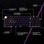 Клавиатура Logitech G PRO X 60 TKL GX Optical Black Tactile (920-011911)
