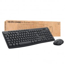 Комплект клавиатура + мышь Wireless Logitech MK370 Graphite (920-012077)