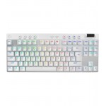 Клавиатура Logitech G PRO X TKL Lightspeed White Tactile (920-012148)